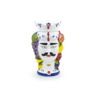 Rei com frutas grande azul